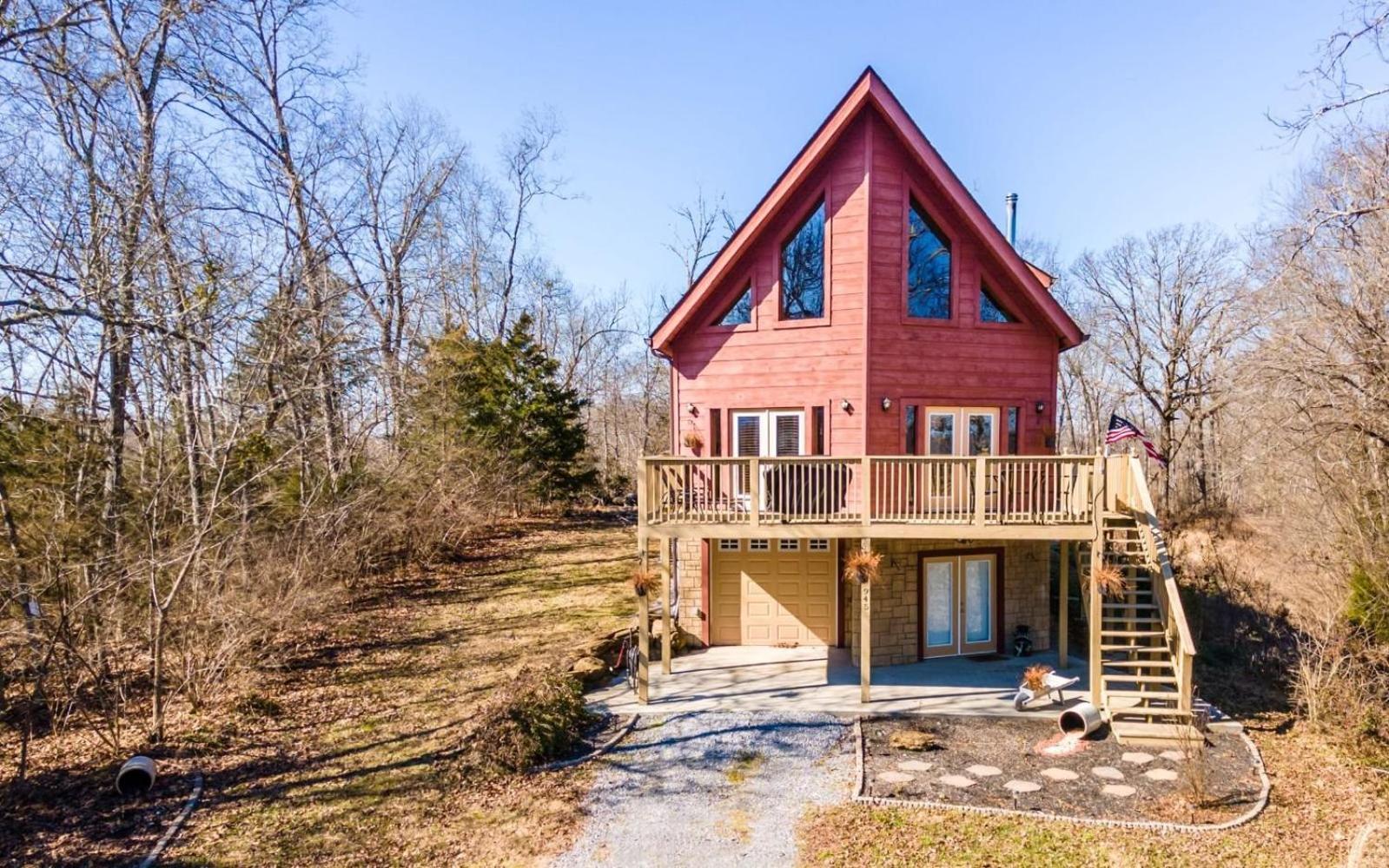Woodland Chalet Севьервилл Экстерьер фото